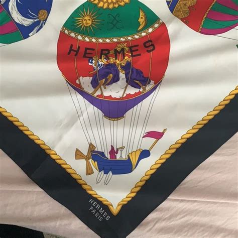 hermes scarf balloon hot air.